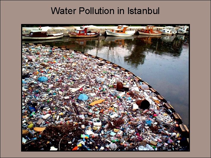 Water Pollution in Istanbul Water Pollution in Istanbul