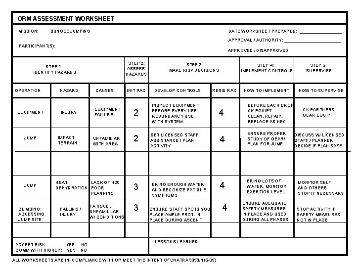 orm-assessment-worksheet-mission-bungee-jumping-date-worksheet