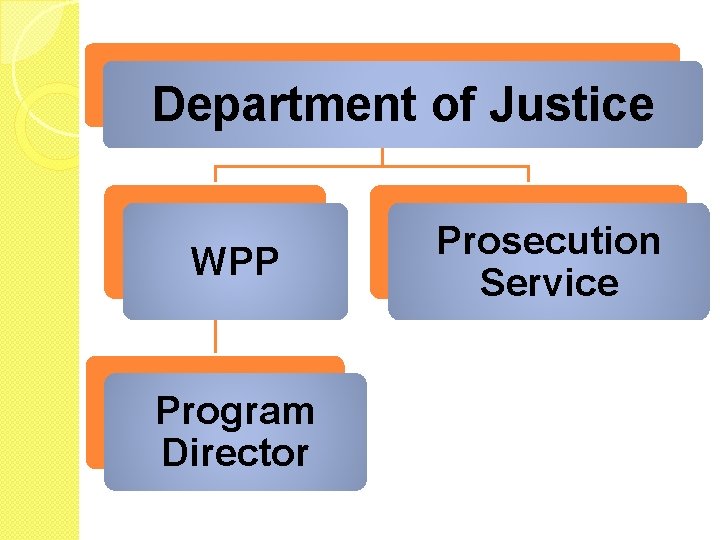 Department of Justice WPP Program Director Prosecution Service 