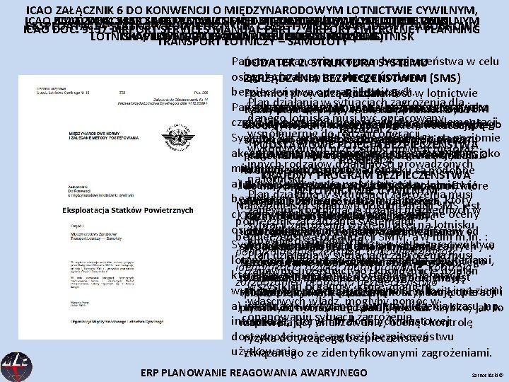 ICAO ZAŁĄCZNIK 6 DO KONWENCJI O MIĘDZYNARODOWYM LOTNICTWIE CYWILNYM, ICAO ZAŁĄCZNIK ICAOZAŁĄCZNIK DOC. 14