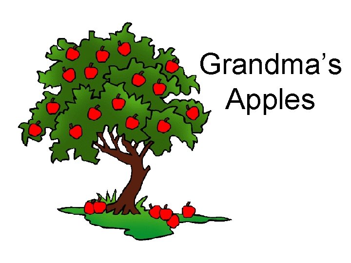 Grandma’s Apples 