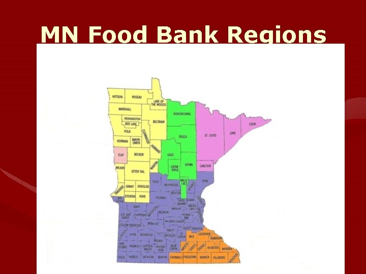 MN Food Bank Regions 