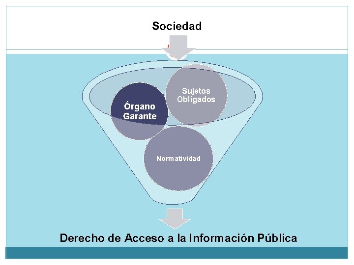 Sociedad Órgano Garante Sujetos Obligados Normatividad Derecho de Acceso a la Información Pública 