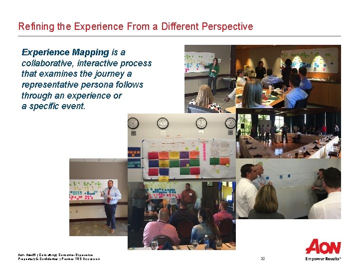 Refining the Experience From a Different Perspective Experience Mapping is a collaborative, interactive process Refining the Experience From a Different Perspective Experience Mapping is a collaborative, interactive process