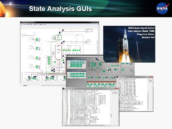 State Analysis GUIs 