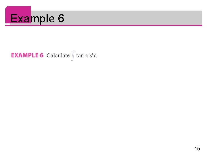 Example 6 15 