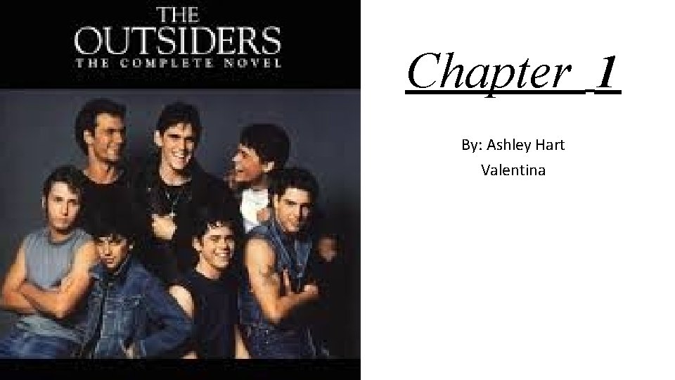 Chapter 1 By: Ashley Hart Valentina 