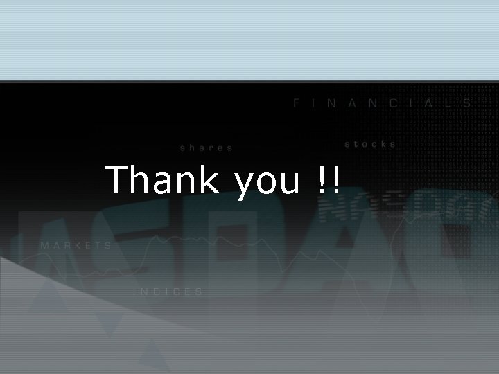 Thank you !! 