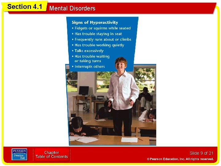 Section 4. 1 Mental Disorders Slide 9 of 21 