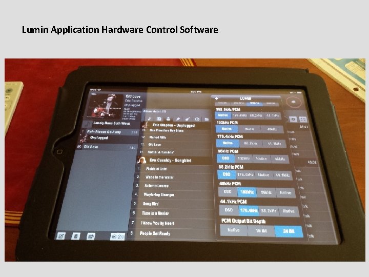 Lumin Application Hardware Control Software Lumin Application Hardware Control Software
