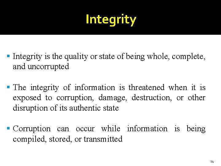 Information Security Management Information Security Management ...