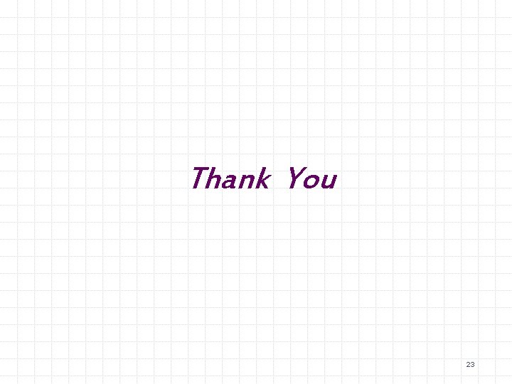 Thank You 23 