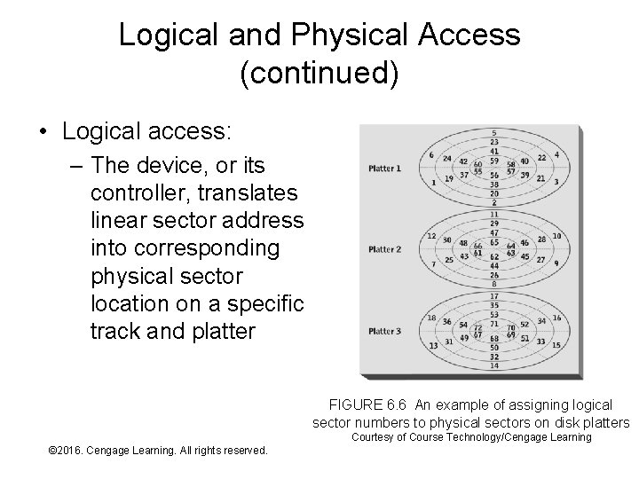 Logical and Physical Access (continued) • Logical access: – The device, or its controller,