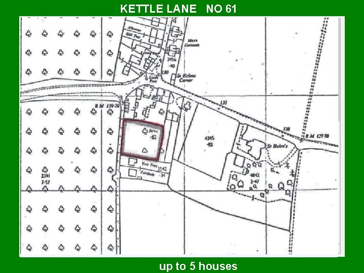 KETTLE LANE NO 61 WHY THE CALL FOR LAND? Parish Council MBC call for