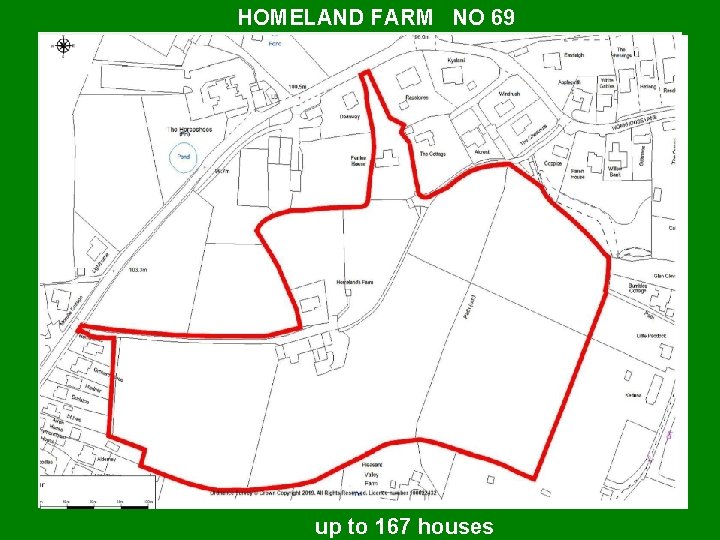 HOMELAND FARM NO 69 WHY THE CALL FOR LAND? Parish Council MBC call for