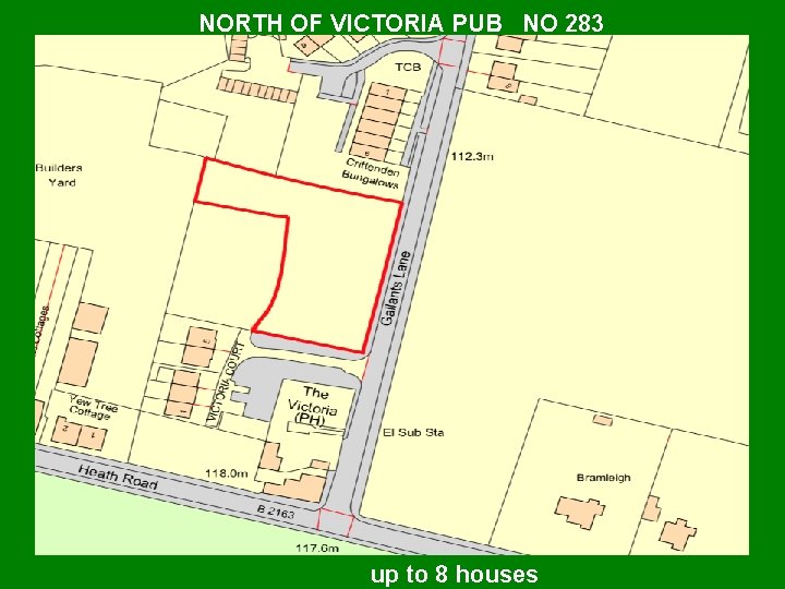 NORTH OF VICTORIA PUB NO 283 WHY THE CALL FOR LAND? Parish Council MBC