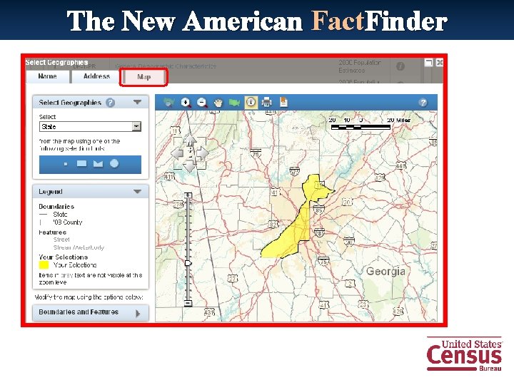 The New American Fact. Finder 