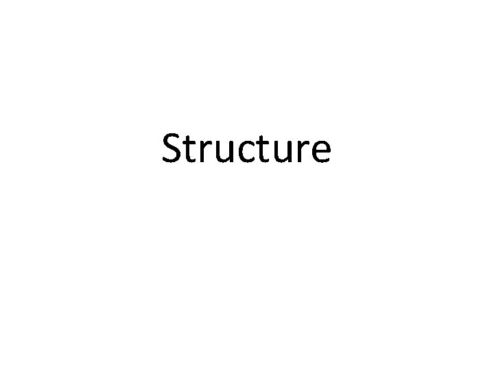 Structure 