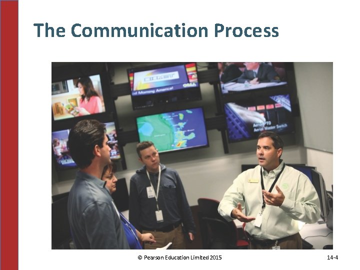 The Communication Process © Pearson Education Limited 2015 14 -4 The Communication Process © Pearson Education Limited 2015 14 -4