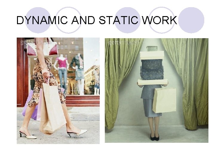 DYNAMIC AND STATIC WORK 