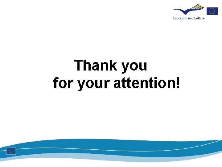 Thank you for your attention! 