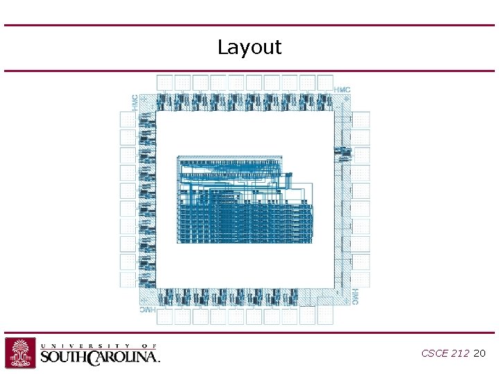 Layout CSCE 212 20 Layout CSCE 212 20