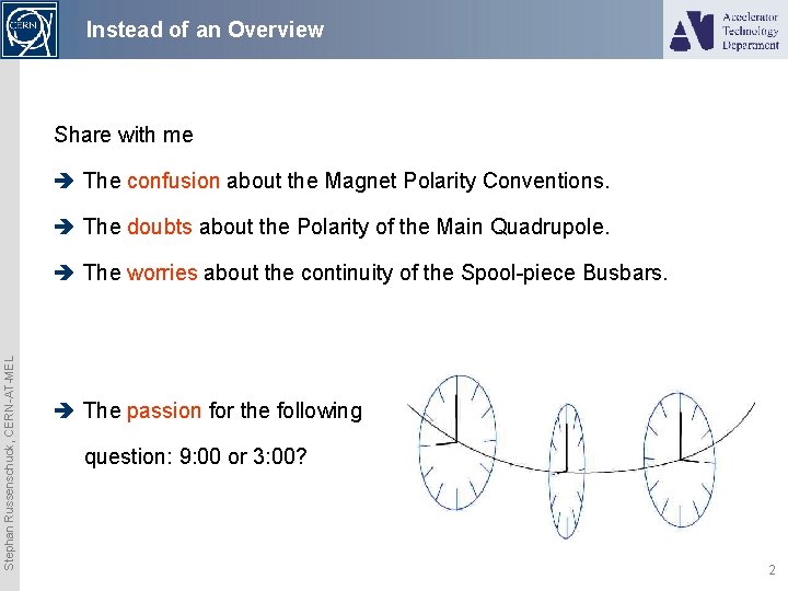 Instead of an Overview Share with me è The confusion about the Magnet Polarity