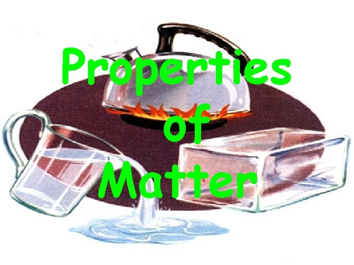 Properties of Matter 