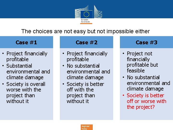 The choices are not easy but not impossible either Case #1 Case #2 Case