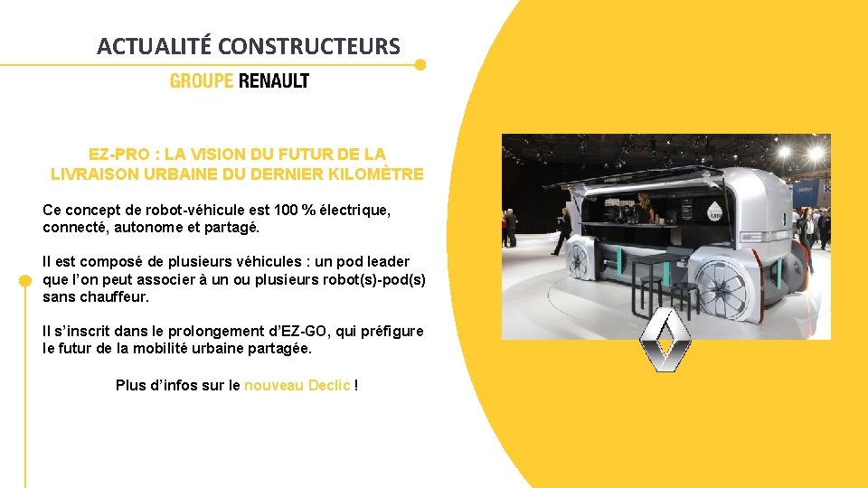 ACTUALITÉ CONSTRUCTEURS EZ-PRO : LA VISION DU FUTUR DE LA LIVRAISON URBAINE DU DERNIER ACTUALITÉ CONSTRUCTEURS EZ-PRO : LA VISION DU FUTUR DE LA LIVRAISON URBAINE DU DERNIER
