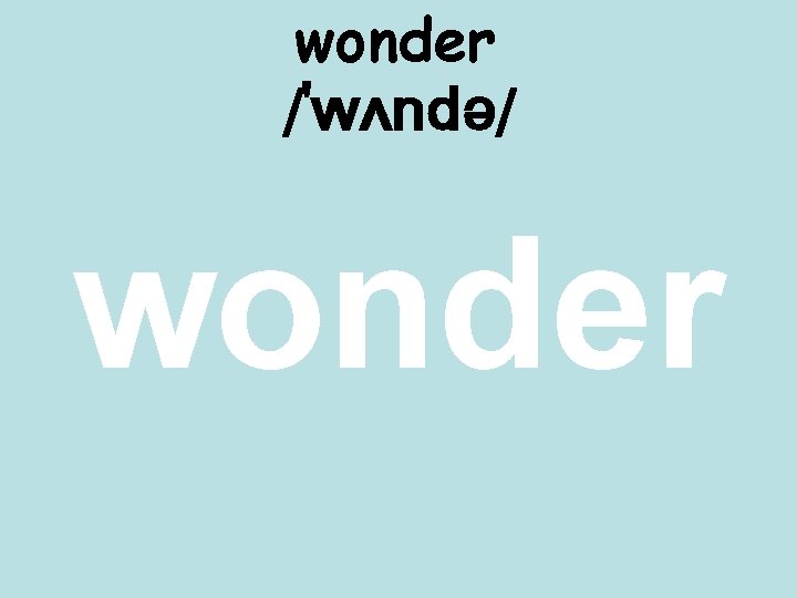 foreignerwonder /5 f. Cr. In[ / /5 w. Qnd[/ wonder 