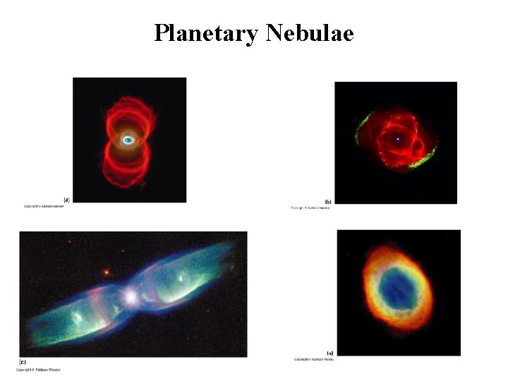 Planetary Nebulae 