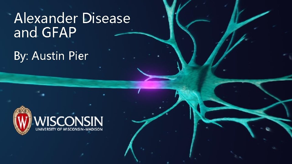 Alexander Disease and GFAP By: Austin Pier 