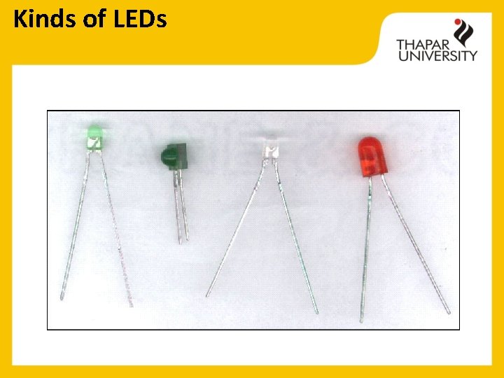 Kinds of LEDs 