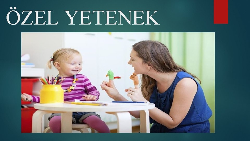 ÖZEL YETENEK 