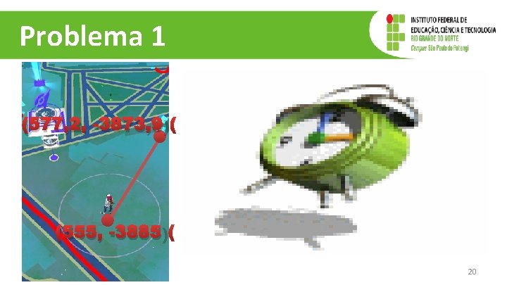 Problema 1 (577, 2, -3873, 9) (555, -3885) 20 Problema 1 (577, 2, -3873, 9) (555, -3885) 20