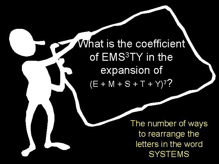 What is the coefficient of EMS 3 TY in the expansion of (E +