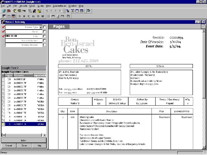 Document Solutions Invoice Type Invoice Amount Confidential Property of File. Mark Corporation 