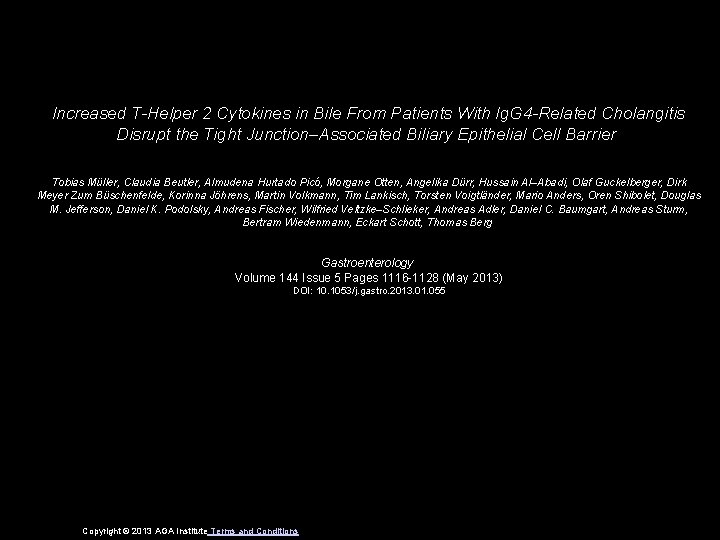 Increased T-Helper 2 Cytokines in Bile From Patients With Ig. G 4 -Related Cholangitis