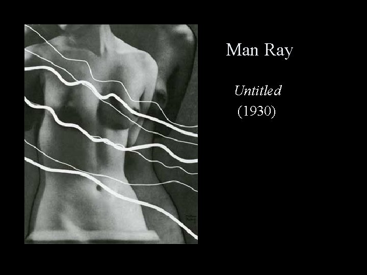 Man Ray Untitled (1930) 