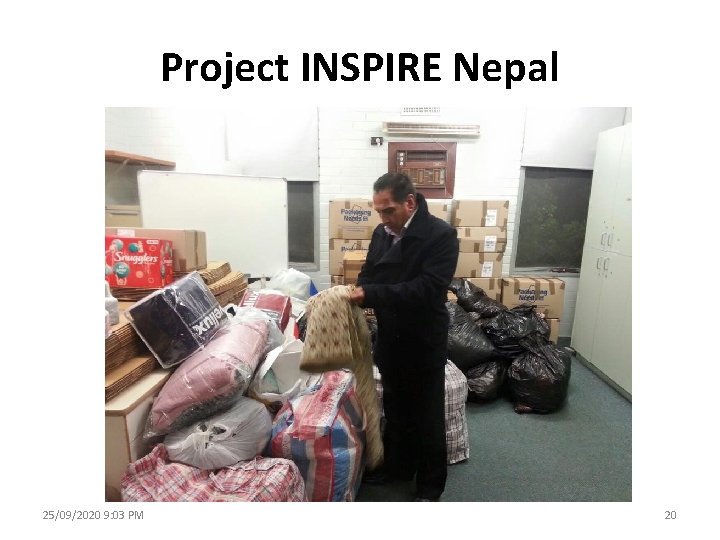 Project INSPIRE Nepal 25/09/2020 9: 03 PM 20 