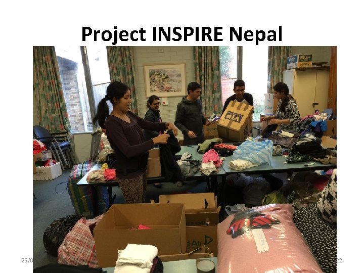 Project INSPIRE Nepal 25/09/2020 9: 03 PM 22 