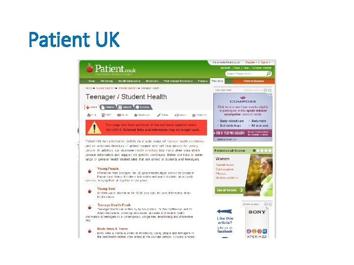 Patient UK 