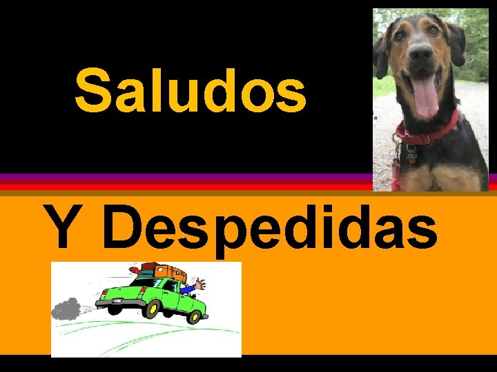 Saludos Y Despedidas 