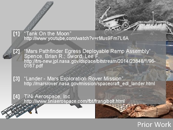 [1] “Tank On the Moon” http: //www. youtube. com/watch? v=r. Mus 9 Fm 7