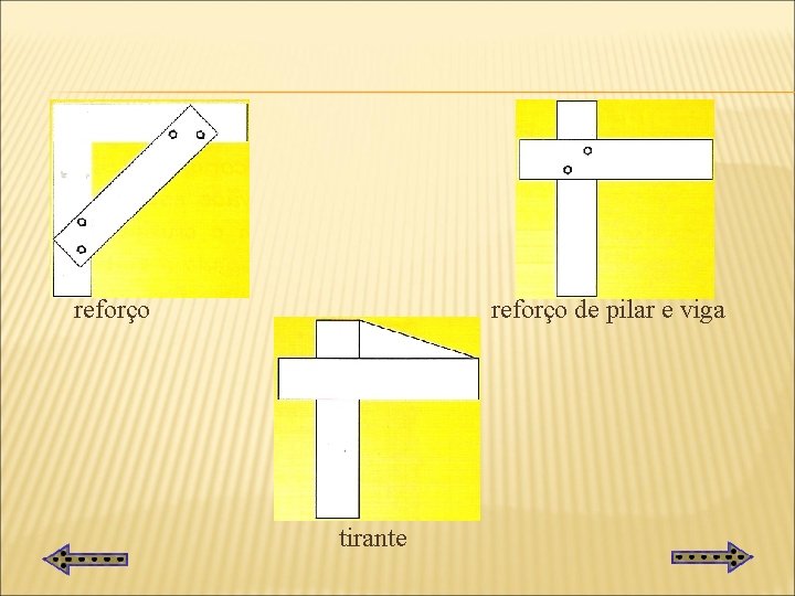 reforço de pilar e viga tirante 