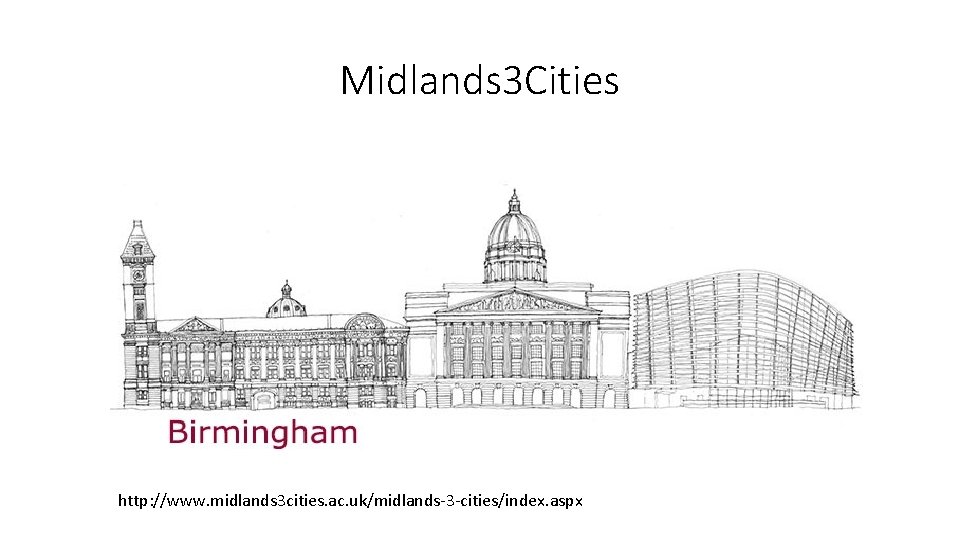 Midlands 3 Cities http: //www. midlands 3 cities. ac. uk/midlands-3 -cities/index. aspx 