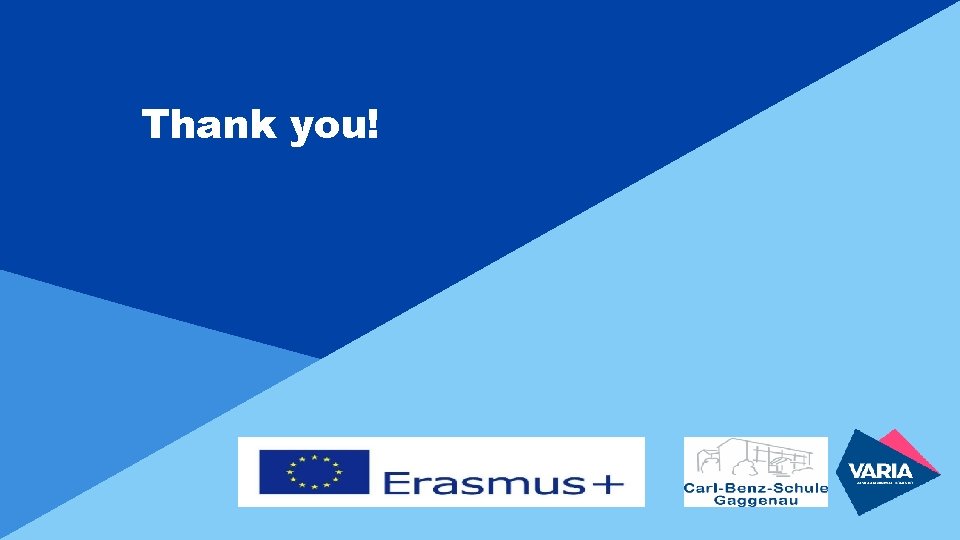 Thank you! Thank you!