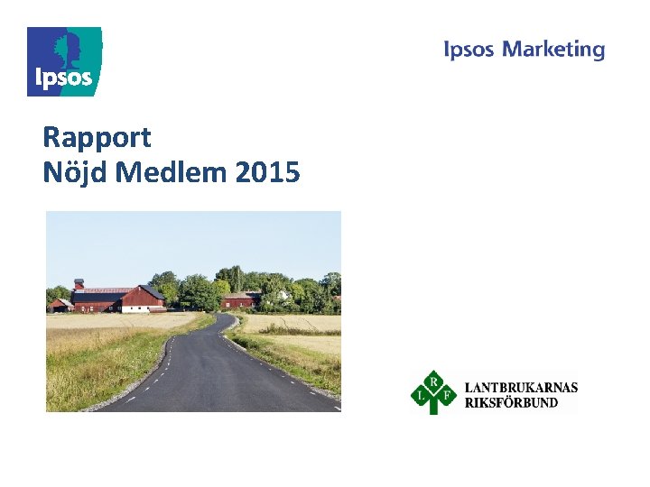 Rapport Nöjd Medlem 2015 