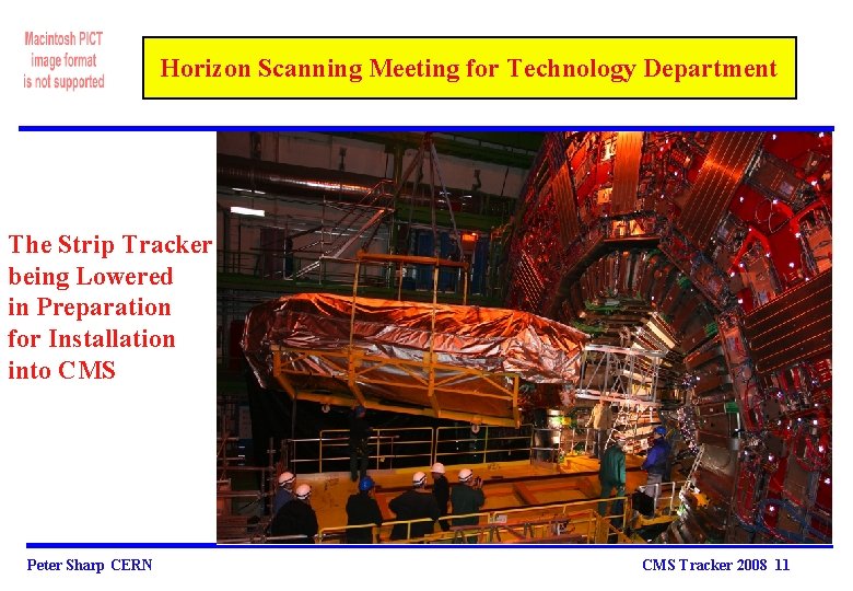 Horizon Tracking Scanning Trigger Meeting for thefor CMS Technology Tracking. Department Detector The Strip